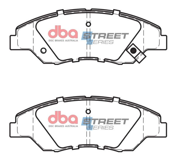 DBA Street Series Ceramic Front Brake Pad Set for Kia Retona / Kia Sportage (K0)