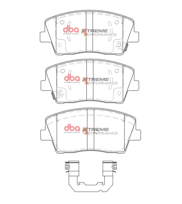 DB15133XP.jpg DBA Xtreme Performance Front Brake Pad Set for Kia Stinger
