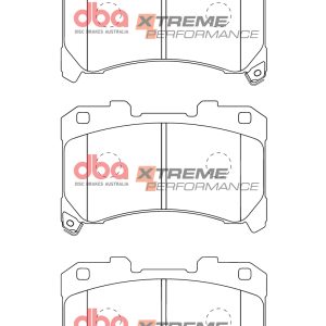 DBA Xtreme Performance Front Brake Pad Set for Toyota Corolla GR / Toyota Yaris GR