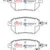 DBA Street Series Ceramic Front Brake Pad Set 135.7 x 66.0 x 15.5mm for Infiniti FX35 / Infiniti FX45 / Nissan Murano Z50