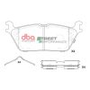 DB15196SP.jpg DBA Street Performance Rear Brake Pad Set for Dodge Ram Pick-Up 1500 / Ram Trucks 1500