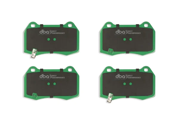 DBA Street Performance Front Brake Pad Set 119.7 x 73.4 x 14.3mm for Honda Integra (Not UK) DC5 / Nissan 350Z & More