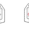 DBA Street Series Ceramic Front Brake Pad Set 119.8 x 73.7 x 13.7mm for Honda Integra (Not UK) DC5 / Nissan 350Z & More
