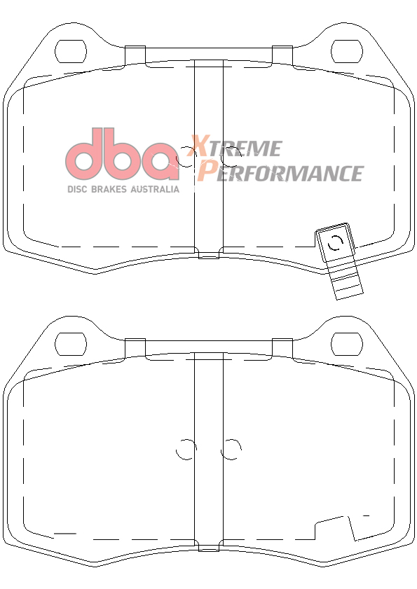 DBA 4000 Series T3 Slotted Front Disc & Xtreme Performance Pad Kit 324 x 30mm for Nissan Skyline (R32) V Spec / Nissan Skyline (R33) / Nissan Skyline (R34)
