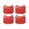DBA Race Performance Rear Brake Pad Set 76.5 x 65.5 x 13.7mm for Maserati Ghibli (AM336) / Maserati Quattroporte (AM337) & More