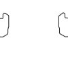 DBA Street Series Ceramic Front Brake Pad Set 155.3, 156.5 x 63.5, 63.5 x 19.1mm for BMW 3 Series (E46) 330 / BMW X3 (E83) & More