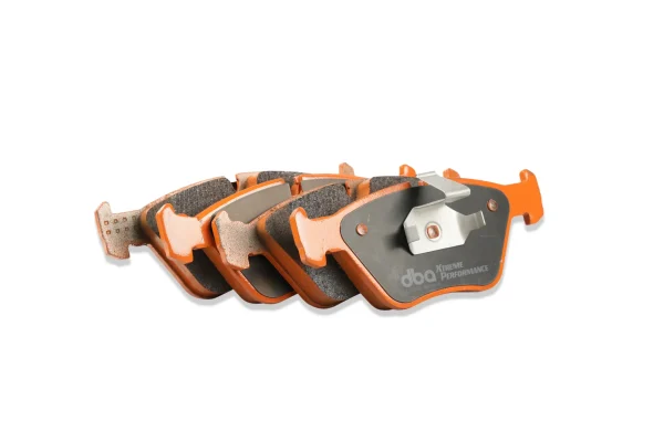 DBA Xtreme Performance Front Brake Pad Set 156.3; 155.1 x 63; 63.7 x 19.4mm for BMW 3 Series (E46) 330 / BMW X3 (E83) & More