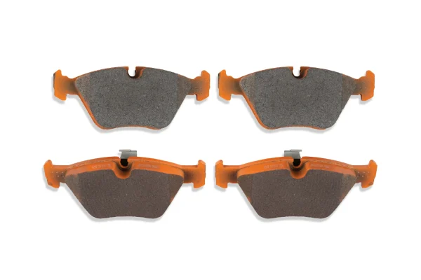 DBA Xtreme Performance Front Brake Pad Set 156.3; 155.1 x 63; 63.7 x 19.4mm for BMW 3 Series (E46) 330 / BMW X3 (E83) & More