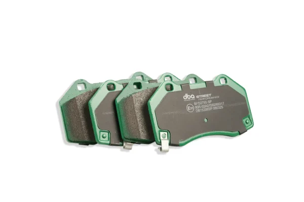 DBA Street Performance Front Brake Pad Set 124.6 x 70.6 x 14mm for Abarth 124 Spider / Mazda MX5
