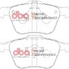 DBA Xtreme Performance Front Brake Pad Set 155.2 x 72 x 18.3+17.1mm for Volvo S60 (Mk1) / Volvo S60 (Mk1) T5 & More