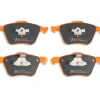 DBA Xtreme Performance Front Brake Pad Set 155.2 x 72 x 18.3+17.1mm for Volvo S60 (Mk1) / Volvo S60 (Mk1) T5 & More