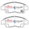 DB1662SS.jpg DBA Street Series Ceramic Front Brake Pad Set 136.7 x 57.7 x 16.3mm for Honda Civic (5th Gen) EG5 / Honda Civic (5th Gen) EG6 & More