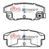 DB1671SS.jpg DBA Street Series Ceramic Rear Brake Pad Set for Mazda RX8