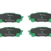 DBA Street Performance Rear Brake Pad Set 108.6 x 39.2 x 13.9mm for Subaru Forester / Subaru Impreza