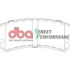 DBA Street Performance Rear Brake Pad Set 151.6 x 51.7 x 15.1mm for Ford Fairlane BF / Ford Fairmont BF V8 & More