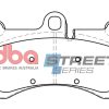 DB1676SS.jpg DBA Street Series Semi-Metallic Front Brake Pad Set 190.3 x 99.1 x 15.1mm for Porsche Cayenne (9PA) / Volkswagen Touareg (1st Gen) / Wiesmann MF5
