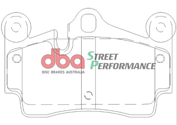 DBA Street Series T2 Slotted Rear Disc & Street Performance Pad Kit 329 x 28mm for Audi Q7 / Porsche Cayenne (92A) & More