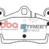 DBA Street Series Ceramic Rear Brake Pad Set 112.2 x 73.7 x 15.7mm for Audi Q7 / Porsche Cayenne (92A) & More