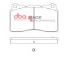 DBA Race Performance Front or Rear Brake Pad Set 131.7 x 77.3 x 14mm for Cadillac ATS / Cadillac CTS & More