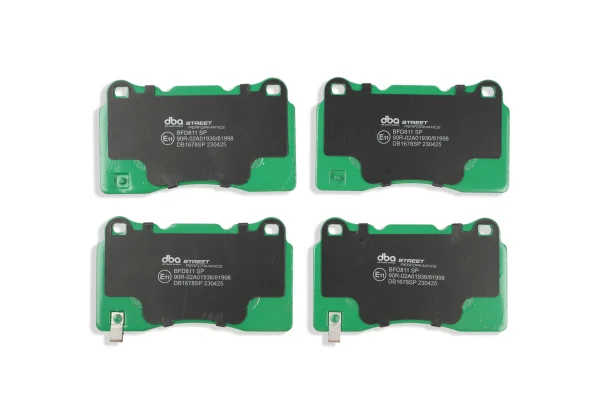 DBA Street Performance Front or Rear Brake Pad Set 131.8 x 77.3 x 14mm for Cadillac ATS / Cadillac CTS & More
