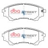 DBA Street Series Ceramic Front Brake Pad Set 145.0 x 59.0 x 14.9mm for Ford Everest (1st Gen) / Ford Everest (2nd Gen) & More