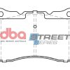 DBA Street Series Ceramic Front Brake Pad Set for Renault Megane Hatch (Mk4) RS
