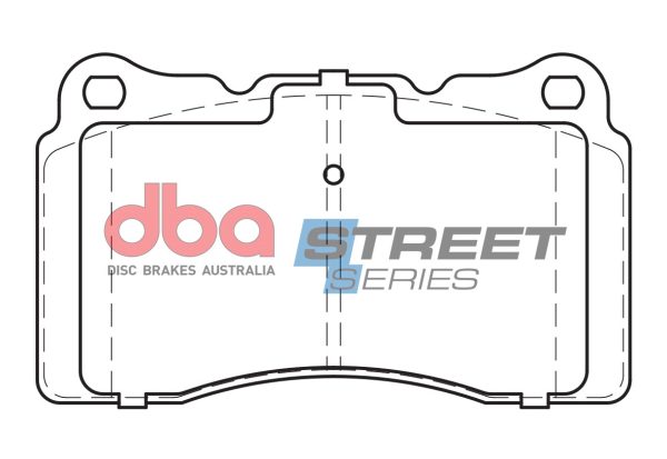 DBA Street Series Ceramic Front Brake Pad Set for Renault Megane Hatch (Mk4) RS