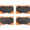 DBA 4000 Series T3 Slotted Front Disc & Xtreme Performance Pad Kit 355mm for Renault Megane Hatch (Mk4) RS