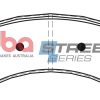 DBA Street Series Ceramic Front Brake Pad Set for Jeep Grand Cherokee