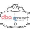DBA Street Series Ceramic Rear Brake Pad Set 82.2 x 57.1 x 14.4mm for Nissan Almera / Nissan Almera Tino & More