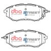 DBA Street Series Ceramic Front Brake Pad Set 157.0 x 63.6 x 16.6mm for Subaru Forester / Subaru Legacy & More