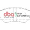 DB1741SP.jpg DBA Street Series T2 Slotted Front Disc & Street Performance Pad Kit 255mm for Toyota Hilux (Extra Cab) KUN15