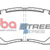 DBA Street Series Ceramic Front Brake Pad Set 140.0 x 51.8 x 15.0mm for Toyota Hilux