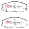 DBA Street Series Ceramic Front Brake Pad Set 149.1 x 58.1 x 15.8mm for Hyundai Grandeur / Hyundai Santa Fe & More