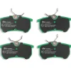 DBA Street Performance Rear Brake Pad Set 87.3 x 42.5 x 13.6mm for Ford Fiesta (Mk6) / Ford Fiesta (Mk7) & More