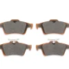 DBA Xtreme Performance Rear Brake Pad Set 123 x 51.9 x 15.4mm for Cadillac BLS / Citroen C5 & More