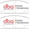 DBA Xtreme Performance Front Brake Pad Set 153.4 x 52.6 x 16.9mm for Bitter Vero / Chevrolet (M.East/S.Africa) Caprice & More