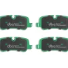 DBA Street Performance Rear Brake Pad Set 116.6 x 46.5 x 16.7mm for Land Rover Discovery / Land Rover Range Rover / Land Rover Range Rover Sport