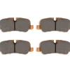 DBA Xtreme Performance Rear Brake Pad Set 116.6 x 46.5 x 16.7mm for Land Rover Discovery / Land Rover Range Rover / Land Rover Range Rover Sport