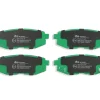 DBA Street Performance Rear Brake Pad Set 110.4 x 40 x 16mm for Subaru BRZ / Subaru Forester & More