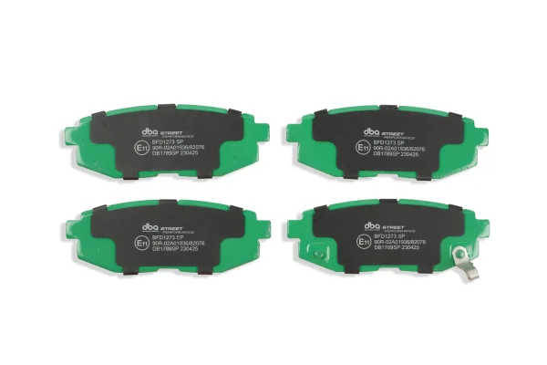 DBA Street Performance Rear Brake Pad Set 110.4 x 40 x 16mm for Subaru BRZ / Subaru Forester & More
