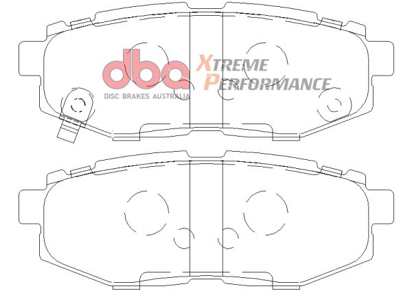 DB1789XP.jpg DBA 4000 Series T3 Slotted Rear Disc & Xtreme Performance Pad Kit 290 x 18mm for Subaru BRZ / Toyota 86