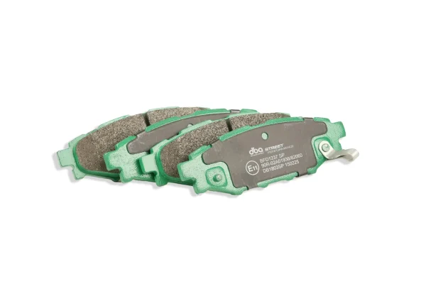 DBA Street Performance Rear Brake Pad Set 110.4 x 37.5 x 13.8mm for Subaru BRZ / Subaru Forester & More
