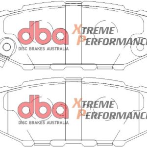 DBA Xtreme Performance Rear Brake Pad Set 110.4 x 37.5 x 13.8mm for Subaru BRZ / Subaru Forester & More