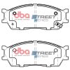 DB1805SS.jpg DBA Street Series Ceramic Front Brake Pad Set 128.1 x 48.9 x 15.5mm for Kia Mentor / Kia Rio (DC) / Kia Shuma