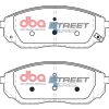 DBA Street Series Ceramic Front Brake Pad Set for Kia Sorento