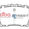 DB1832SS.jpg DBA Street Series Ceramic Rear Brake Pad Set for Toyota Camry / Toyota Rav 4