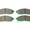 DBA Street Performance Front Brake Pad Set 163.6 x 54.1 x 15.9mm for Nissan Leaf / Nissan Navara & More
