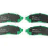 DBA Street Performance Front Brake Pad Set 163.6 x 54.1 x 15.9mm for Nissan Leaf / Nissan Navara & More