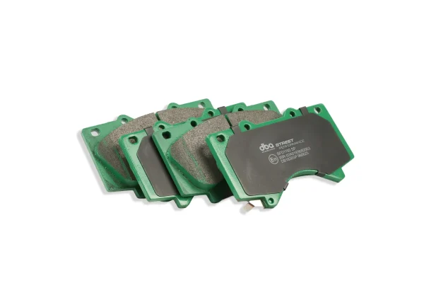 DBA Street Performance Front Brake Pad Set 143.6 x 83 x 17.9mm for Lexus LX450 / Lexus LX570 & More